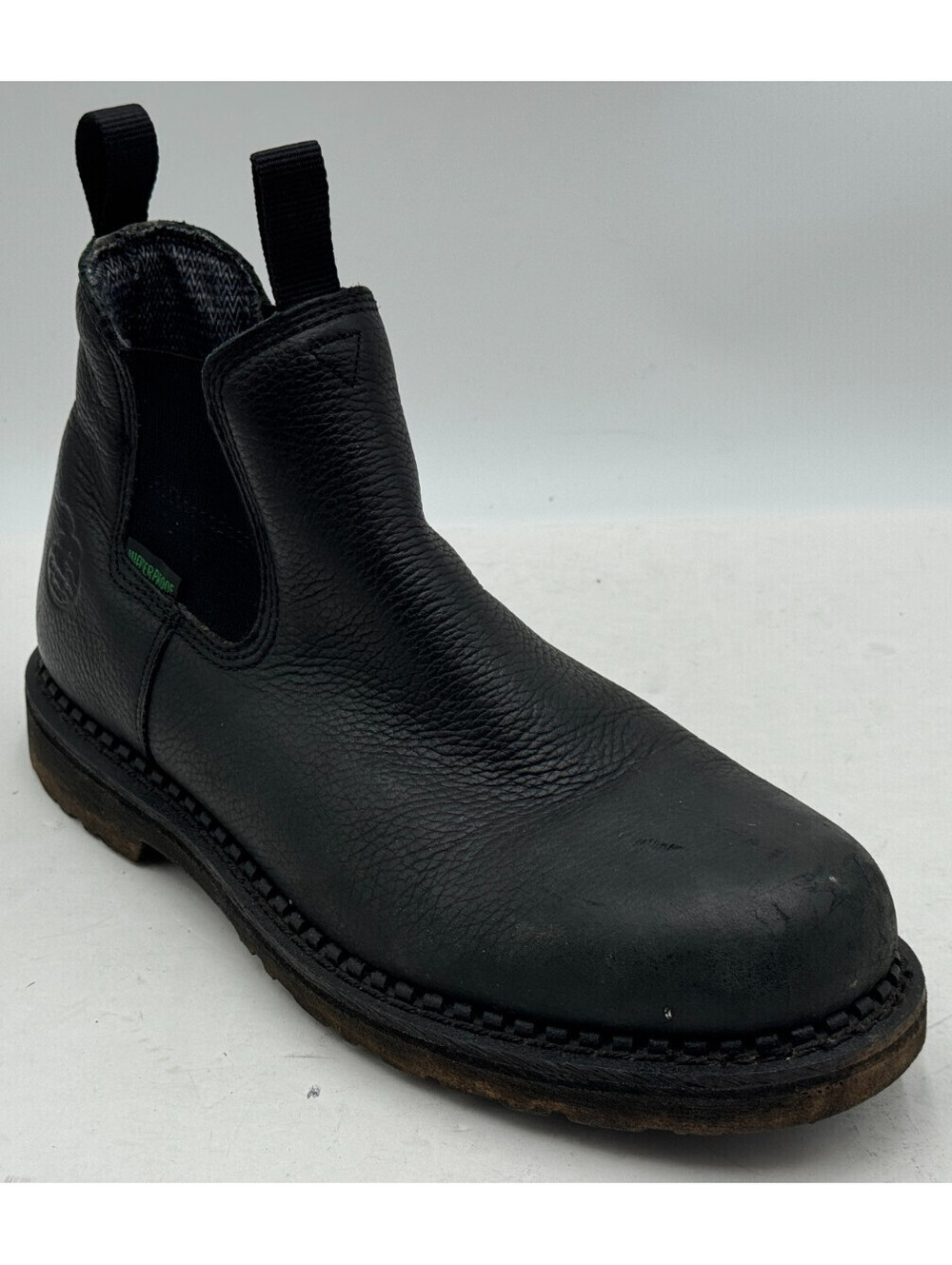 Georgia Boot Giant Men's Boots Size 11 Black Waterproof Chelsea Boots GB00084